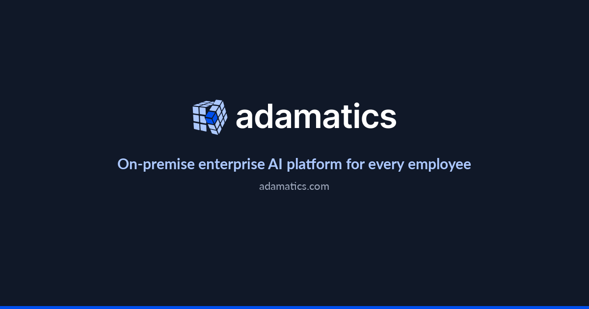 Adamatics ApS logo